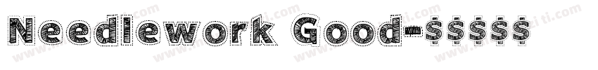 Needlework Good字体转换